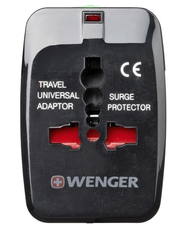 Wenger Universal Travel Adapter Black - Image 1